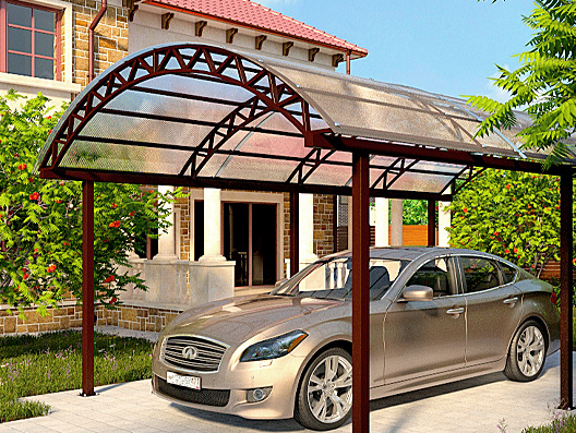 Арочные навесы - фото