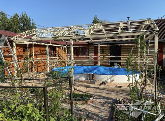 Навес из поликарбоната павильонного типа для бассейна №30 4