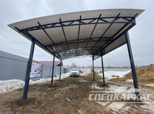 Навес для машины односкатного типа №47 1532