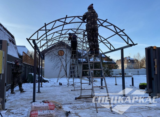 Навес для одного автомобиля 6х4 №54 1597