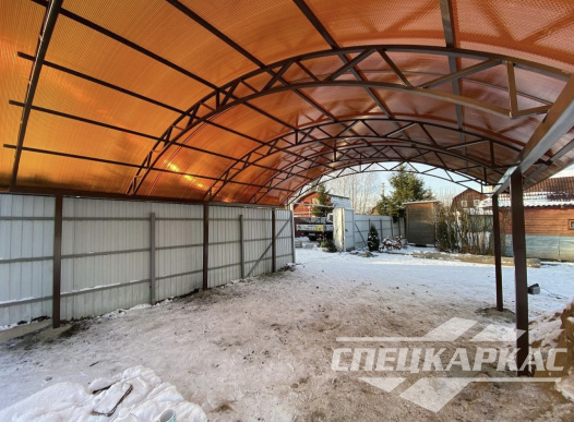 Навес для автомобиля арочного типа №57 1634