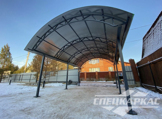 Навес для одного автомобиля 6х4 №54 1600