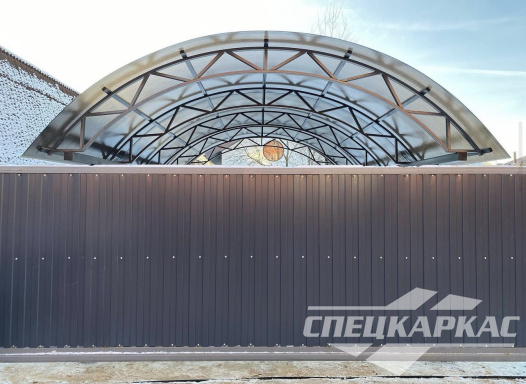 Навес для одного автомобиля 6х4 №54 1595