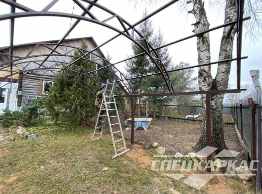 Автонавес для машины из поликарбоната №76 1809