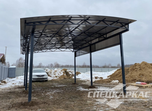 Навес для машины односкатного типа №47 1533